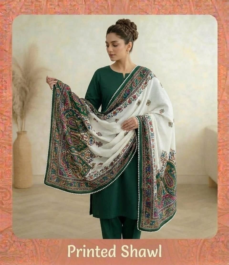 Printed Shawl